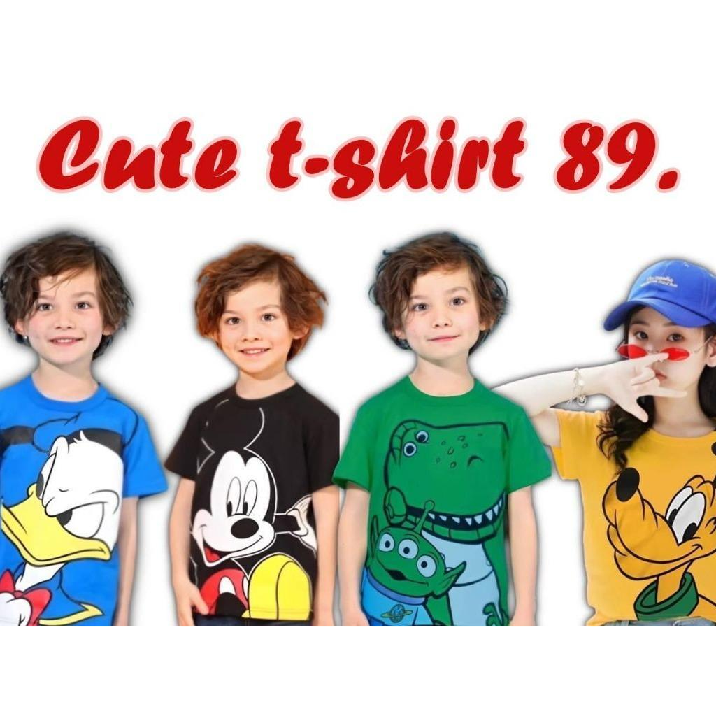 เสื้อเดี่ยวสกรีนใหญ่ ลายน่ารักมาก TS004