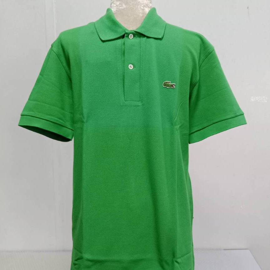 Lacoste เสื้อโปโลชาย รุ่น Men’s Classic Fit L.12.21 Organic Cotton Pique Polo Shirt Code: L1221 10 QMN (สินค้าตำหนิ)