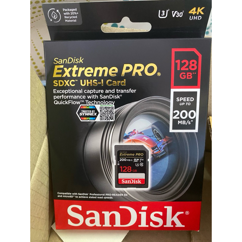 sandisk memory card 128/200