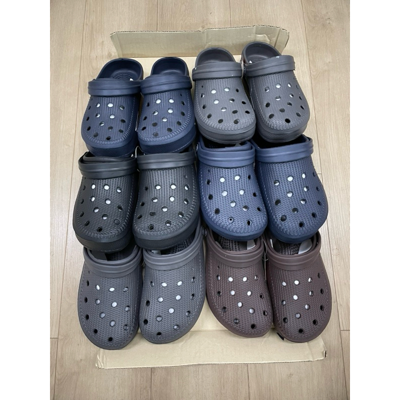 ยกแพ็ค รองเท้าปิดหัว รองเท้าหัวกลม บีดีรุ่น bdf-420