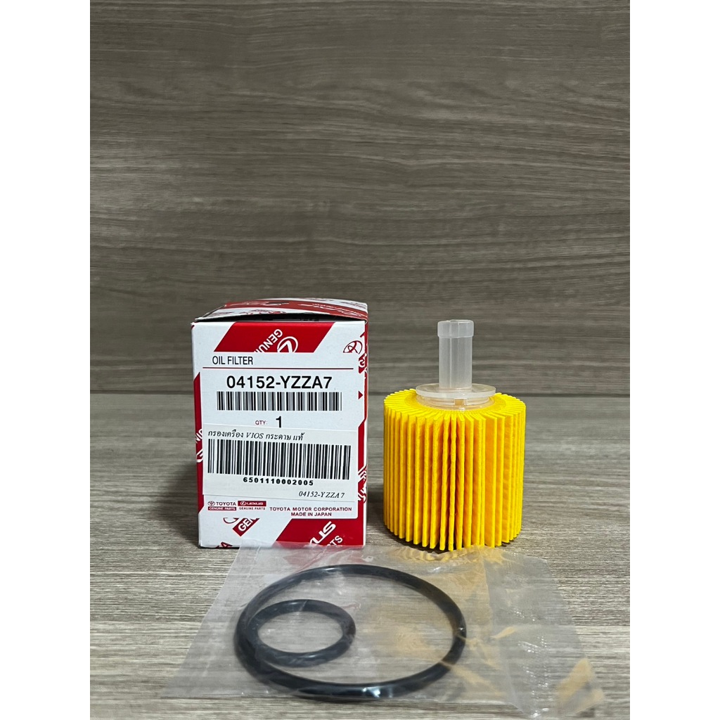กรองน้ำมันเครื่อง Toyota รหัสสินค้า 04152-YZZA7 โตโยต้า Altis Dual ปี 2010-ปัจจุบัน , Yaris ปี 2014-