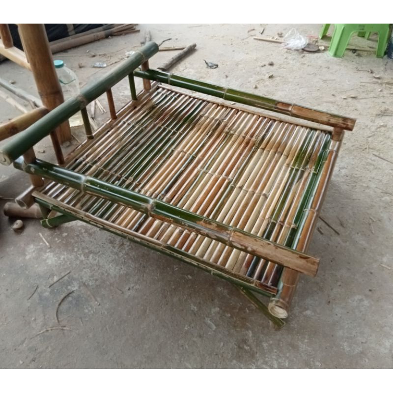 เสลี่ยงขนาด100*100*25(ขาสูง)สำหรับเดินขบวนพาเหรดพร้อมคานหามความยาว190ซม.