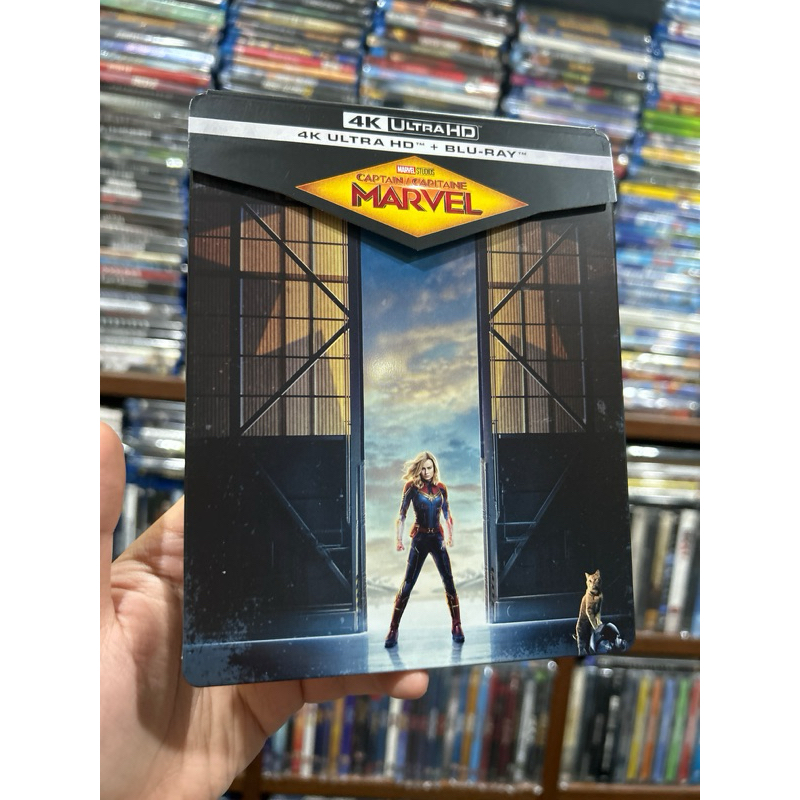 Steelbook : Captain Marvel : 4K Ultra HD + Blu-ray แท้