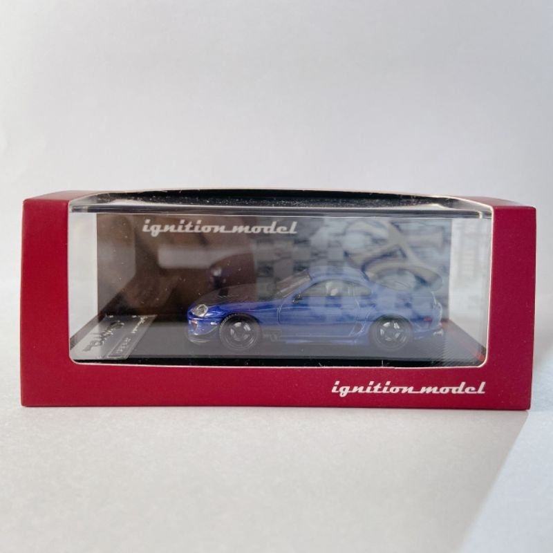 ignition model Toyota Supra (JZA80) RZ Blue Metallic