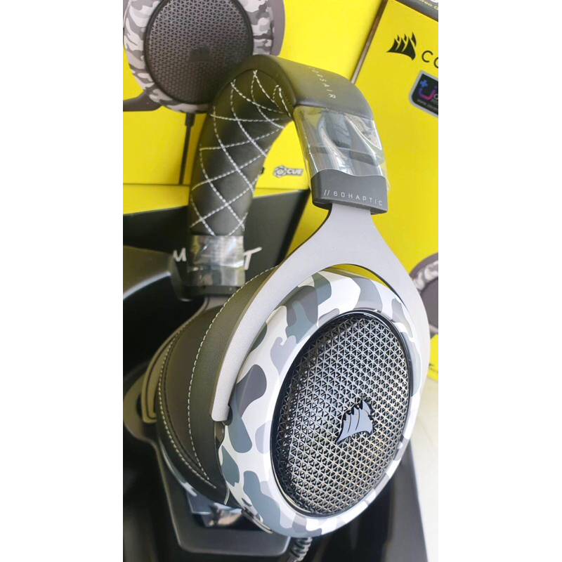 Headset หูฟังเกมส์มิ่ง CORSAIR HS60 Haptic Stereo Gaming Headset