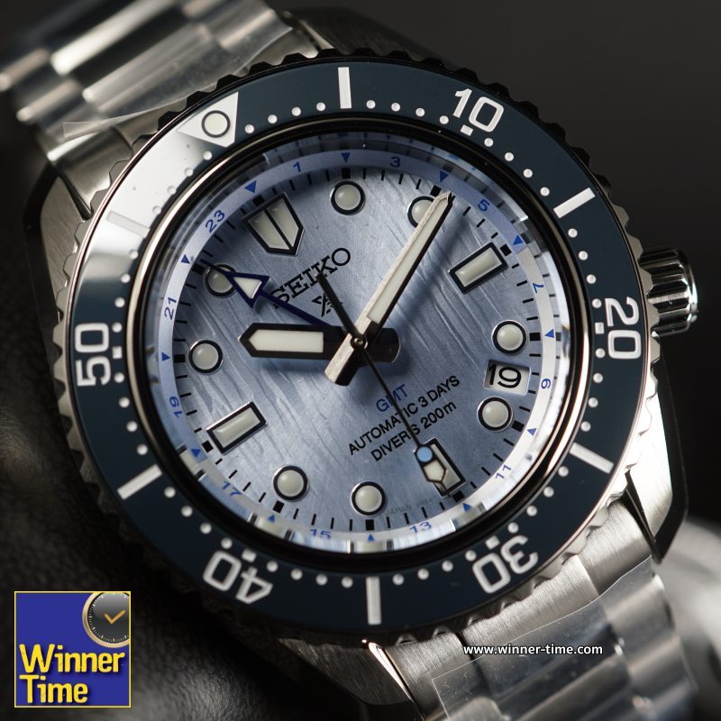 (มีเลขให้เลือก)นาฬิกา Seiko Prospex 1968 Diver’s Modern Re-Interpretation GMT Limited Edition รุ่น SPB385J1,SPB385J,SPB3