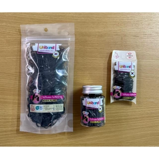 Uniband หนังยางรัดผม ไม่กินผม ไม่ดีดขาดง่าย TPU Basic Size : Blackberry