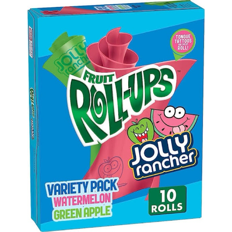 FRUIT ROLL-UPS ขนมรสผลไม้สุดฮิตนำเข้าจาก USA 🇺🇸 [พร้อมส่ง]