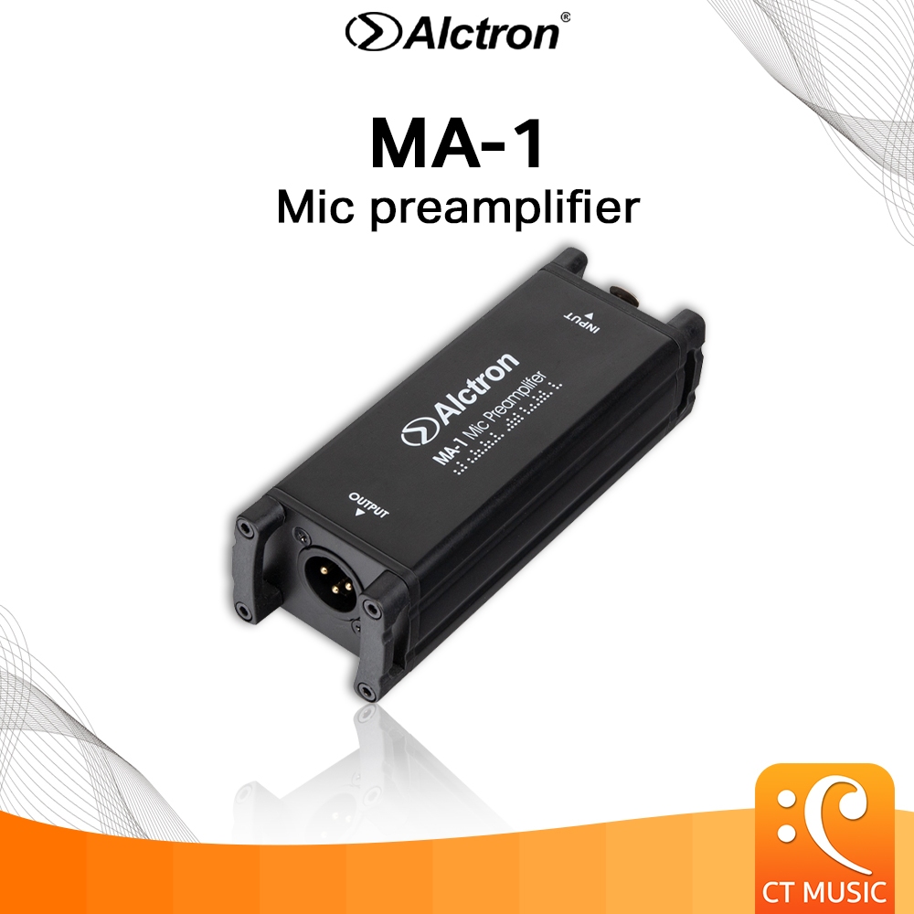 Alctron MA-1 Mic preamplifier ปรีแอมป์ ปรีแอมป์ไมโครโฟน