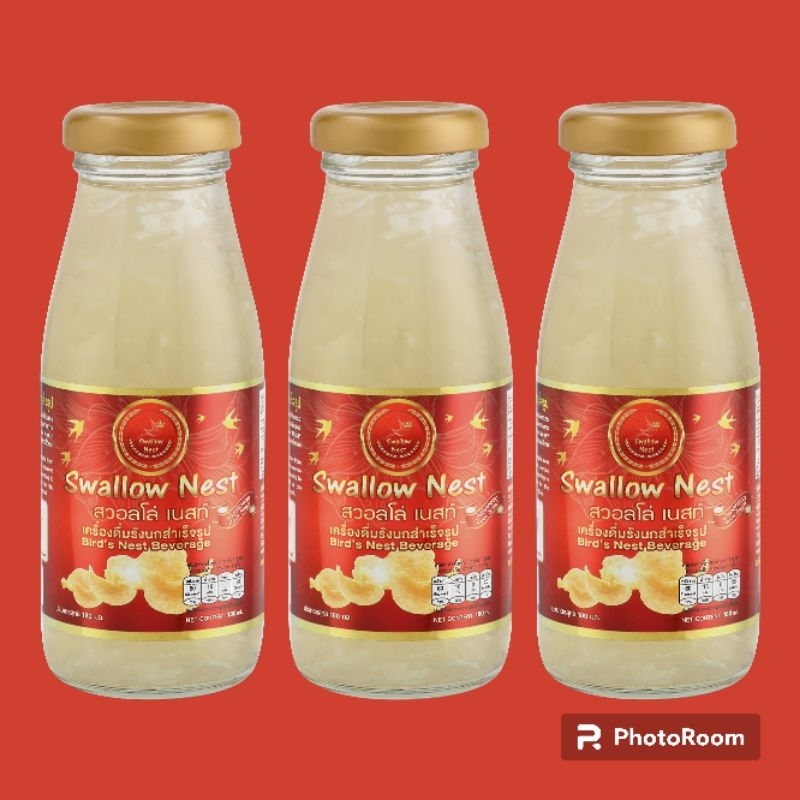 รังนกSwallowNest180มล.6ขวด ขวดใหญ่ ราคาถูก