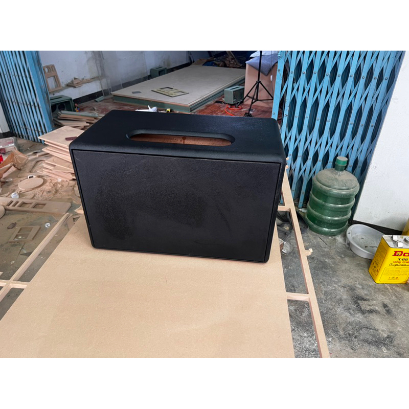 ตู้แบนพาส6.5นิ้ว1คู่กลาง3นิ้วแหลม2นิ้วพร้อมหุ่มหนัง