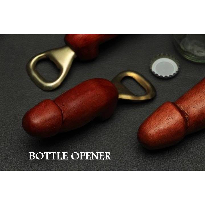 ที่เปิดขวด ด้ามไม้สักแกะสลัก BOTTLE OPENER เปิดขวดและเครื่องรางของขลังได้ - รูปที่ 3