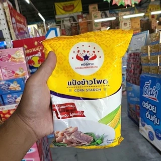 แป้งข้าวโพดหมีคู่ดาว 400g / Corn Starch ให้ความหนืดคงที่ ใส ให้ความคงตัว หมักนุ่ม