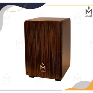 คาฮอง Magie Cajon Drum รุ่น MC38-ลายใหม่สุดฮิต กลองคาฮองนั่งตี มากี เครื่องดนตรี เครื่องเคาะจังหวะ กลองพกพา อคูสติก