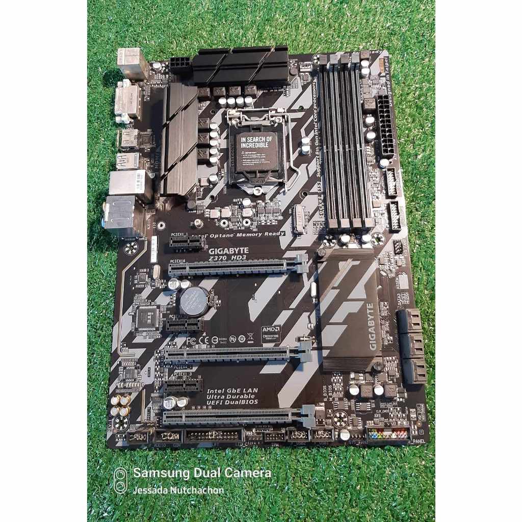 MAINBOARD (เมนบอร์ด) 1151 GIGABYTE Z370 HD3
