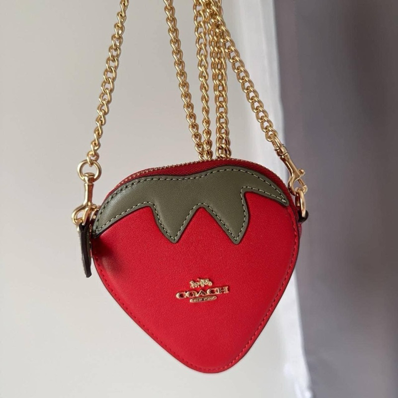 Coach Strawberry Coin Case🍓