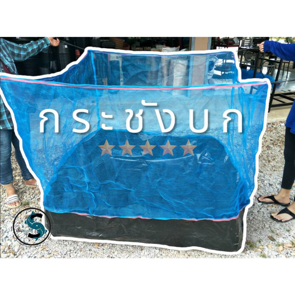 กระชังบก เลี้ยงกบ เลี้ยงปลา