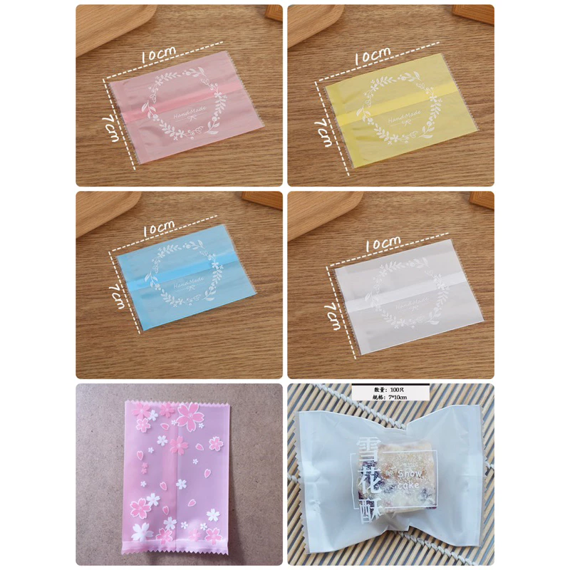 ถุงซีลใส่ขนม ขนาด 7*10 ซม ลายญี่ปุ่น แพค 100 ใบ thumbnail 6