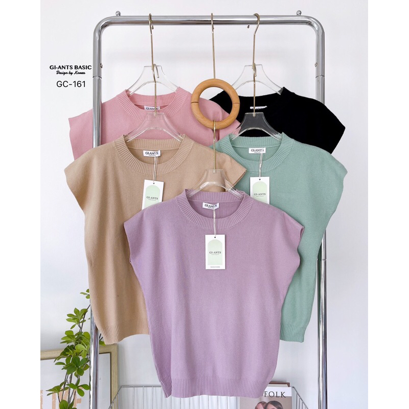 คอกลมไหมพรม(นุ่มละเอียดเกรดพรีเมี่ยม)เสื้อผ้าแฟชั่นผู้หญิง