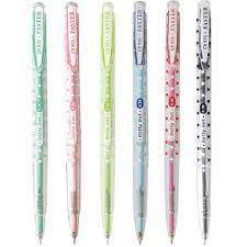 ปากกา FASTER CX913 Dotty Dot ปากกาลูกลื่น 0.38 mm. ปากกาชนิดกด ตัวด้ามลายจุด สดใสน่ารัก
