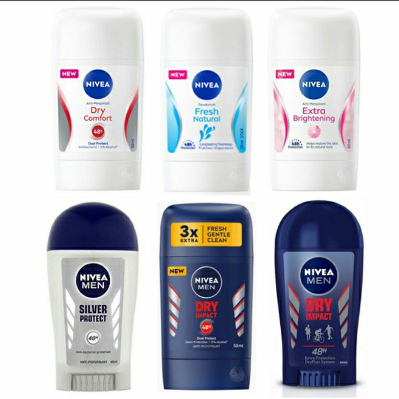 Nivea นีเวีย โรลออน แบบแท่ง ขนาด 50 มล.