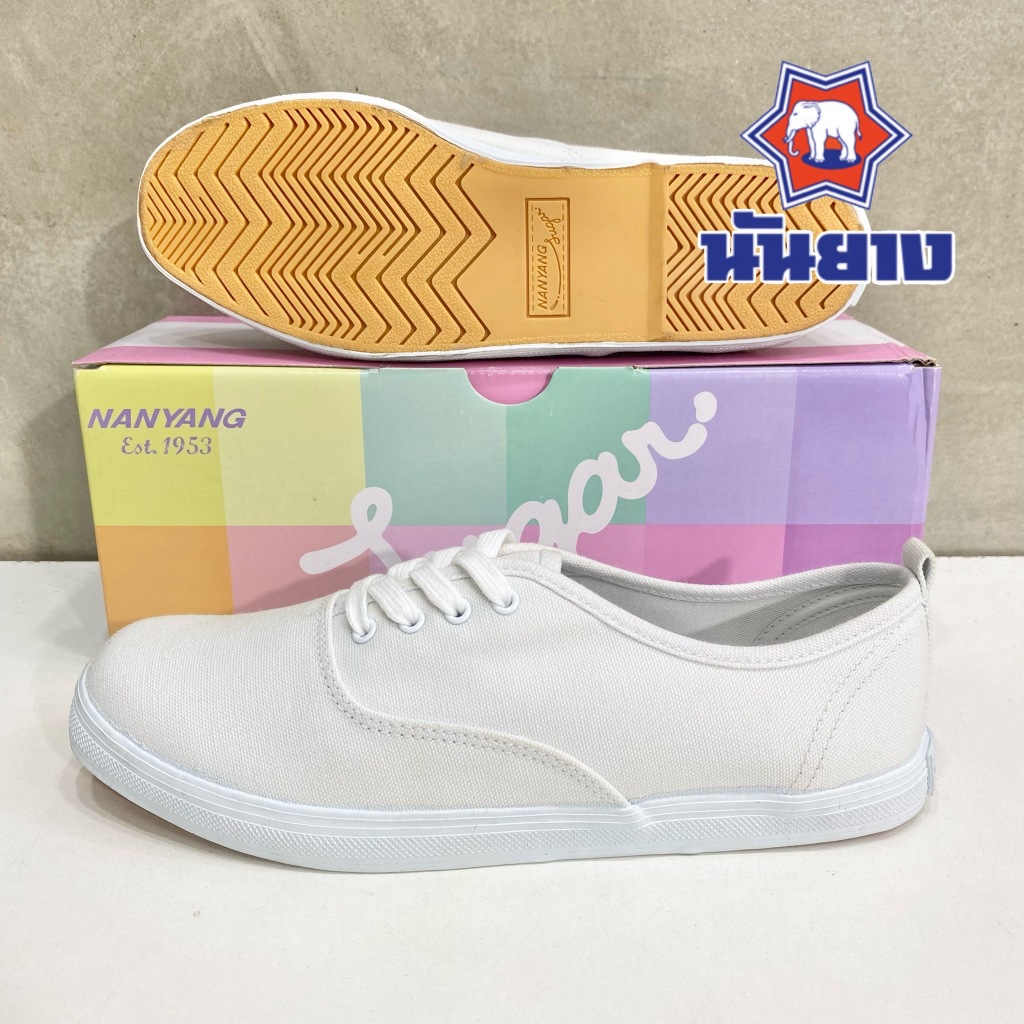 Nanyang รองเท้าผ้าใบ นันยางชูการ์ ขนาด35-41 พร้อมส่ง!!