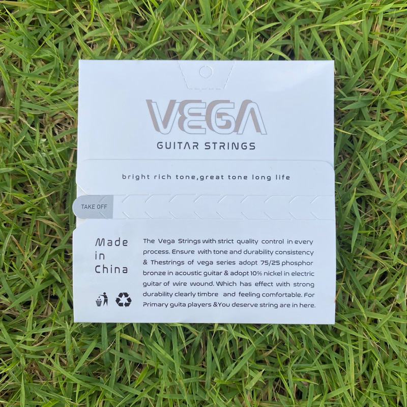 🎸สายกีตาร์ VEGA มีทั้งไฟฟ้าและโปร่ง เคลือบกันสนิม 100%✨ แถมฟรีปิ๊กกีต้าร์ Alice 🎊 - รูปที่ 4