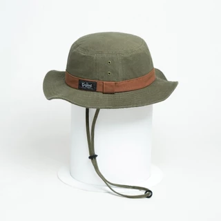G002 GREEN หมวกเดินป่า สไตล์สตรีทวินเทจ งานคอตตอนฟอกพิเศษ สีทูโทน เบา สวย ใส่สบาย
