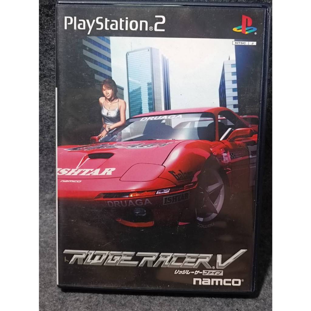 แผ่นแท้ PS2 โซน ญี่ปุ่น Ridge Racer V (SCPM 20001)