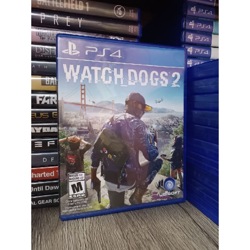 watchdogs2 ps4แผ่นเกมส์แท้สภาพดี