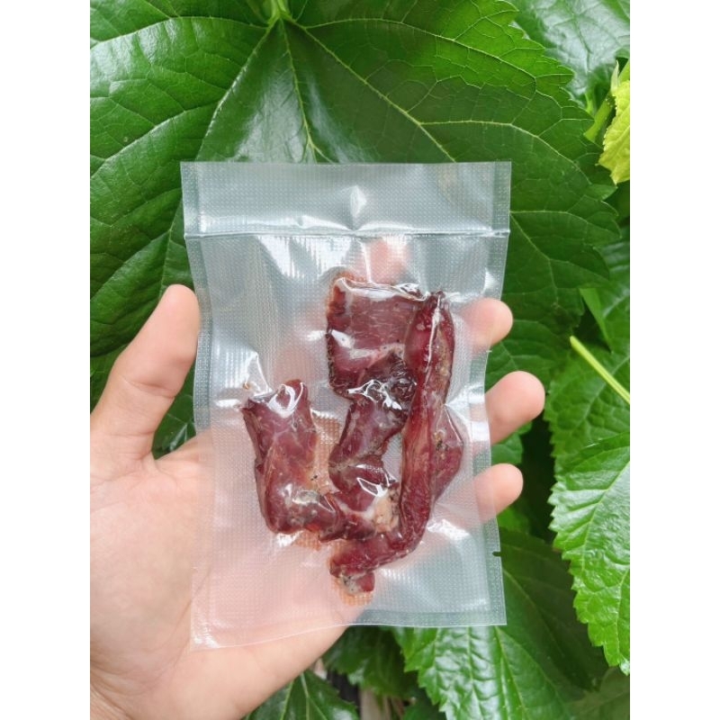 !!!🐄โคขุนเนื้อแดดเดียวคำอร่อย 25 กรัม(สูตรชนกฟาร์ม)