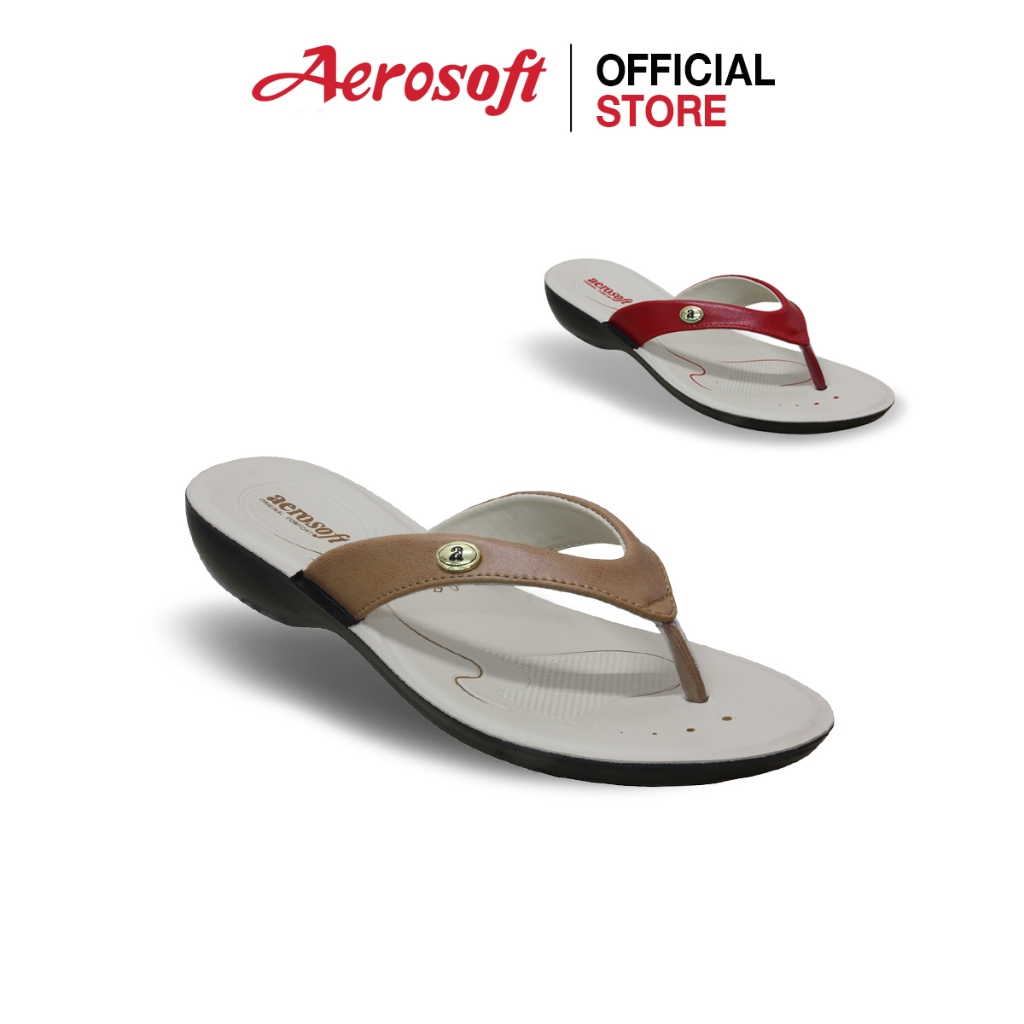 รองเท้าแบบหนีบ ผู้หญิง Aerosoft (แอโร่ซอฟ) รุ่น LC1501