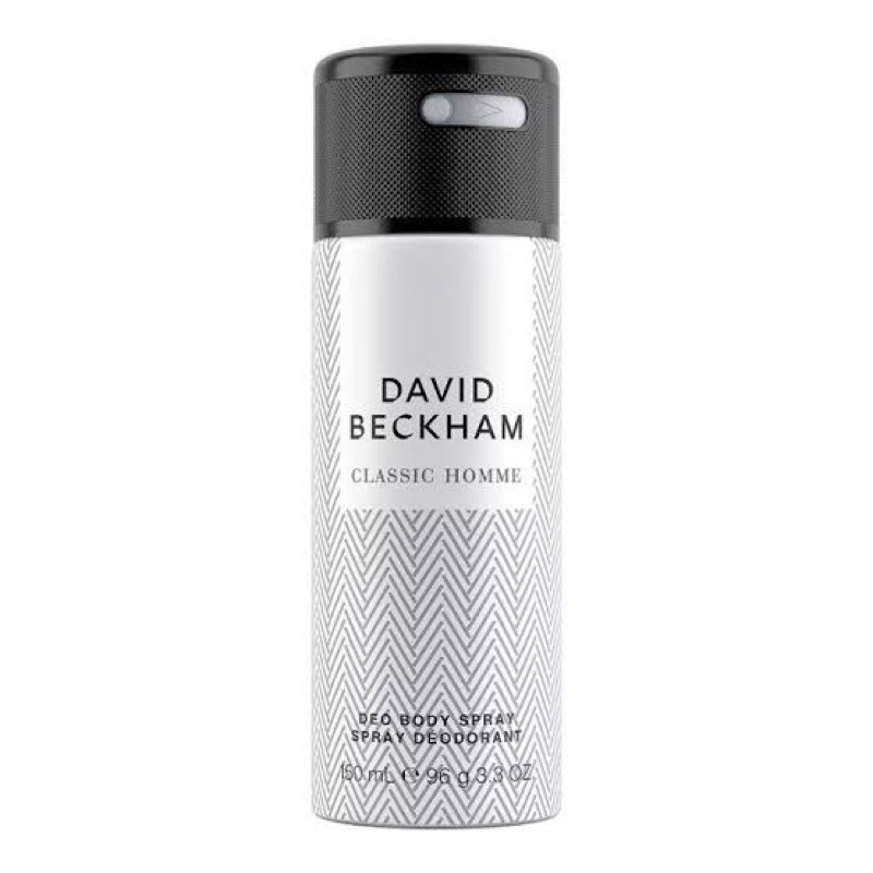 Devid beckham classic homme spray 150g.สเปรย์ระงับกลิ่นกายเดวิดเบคแฮม