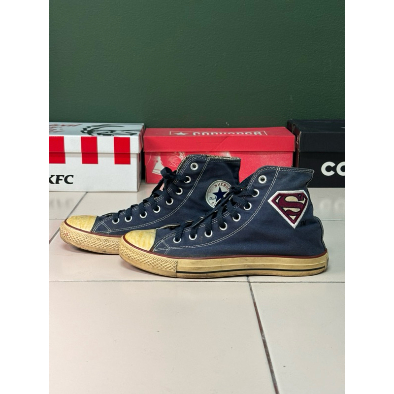 CONVERSE DC SUPERMAN SIZE 9.5 US