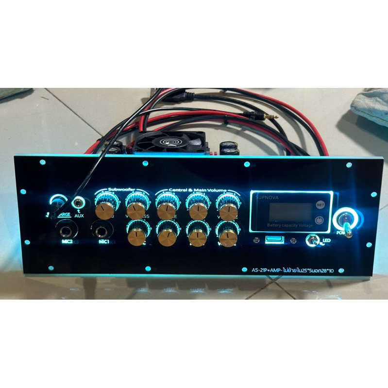 ชุดเพลทไฟ AS21Pไม่ย้ายไม่รวมแอมป์ AS21P รวมเฉพาะแอมป์คาราโอเกะAMP และอุปกรณ์รอบข้างรวมต่อสายด้านหลัง