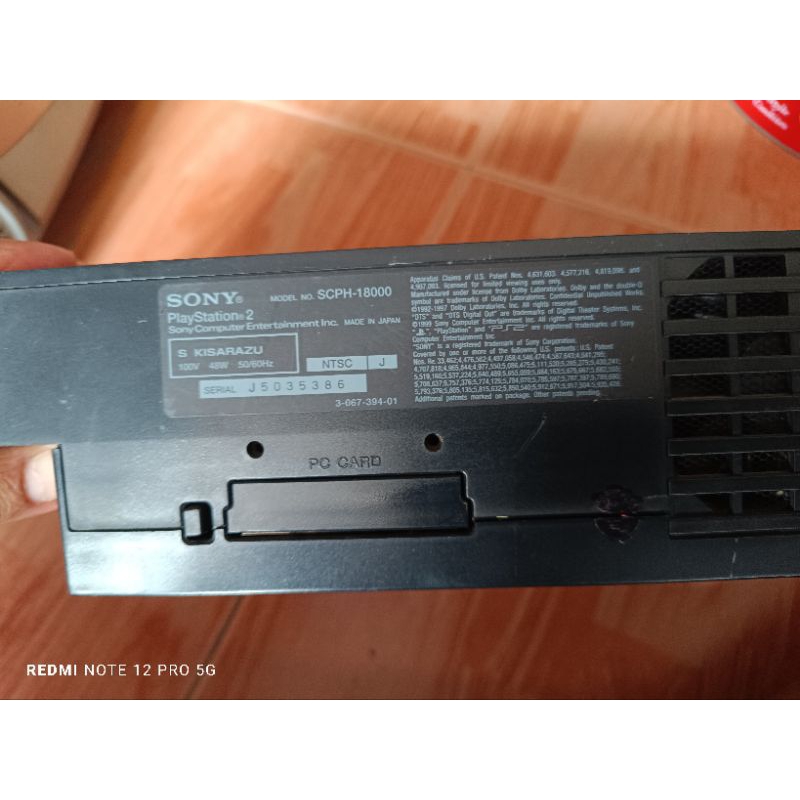 แผงไฟPS2 แท้ รุ่น 18000 ไฟ100v. ของแท้ถอดจากเครื่อง