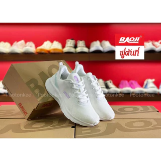 Baoji BJW 832 รองเท้าผ้าใบบาโอจิ รองเท้าผ้าใบผู้หญิง ผูกเชือก ไซส์ 37-41ของแท้ สินค้าพร้อมส่ง