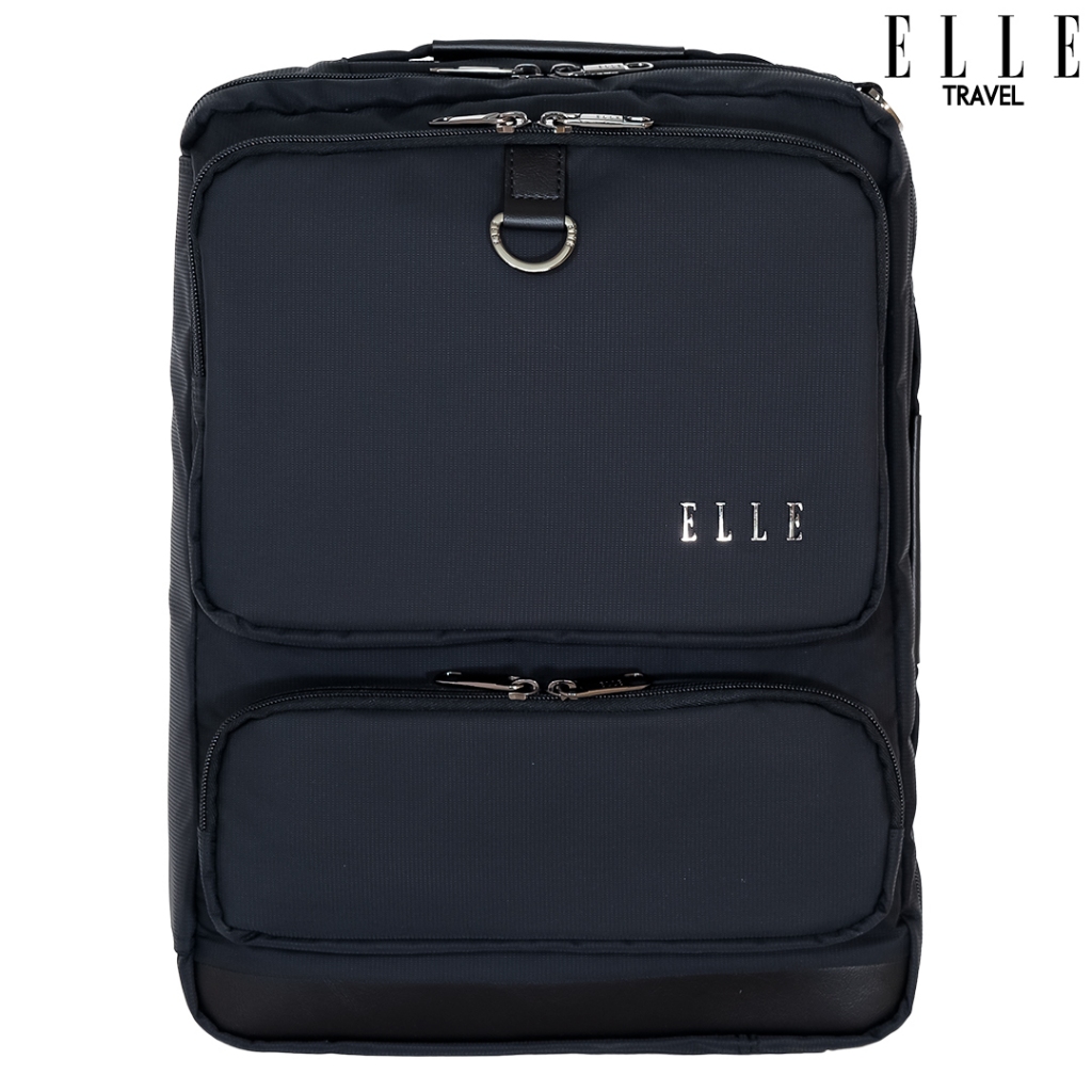 ELLE Travel Mipan, 15" Notebook, Dual Usage, Backpack Or Briefcase. 100% Environmentally Friendly Recycled Nylon