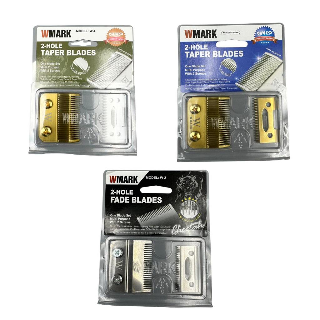 ฟันสำหรับใส่ปัตตาเลี่ยน Wmark ฟันสแตนดาสและเซรามิกชั้นเดียว ฟันเฟด