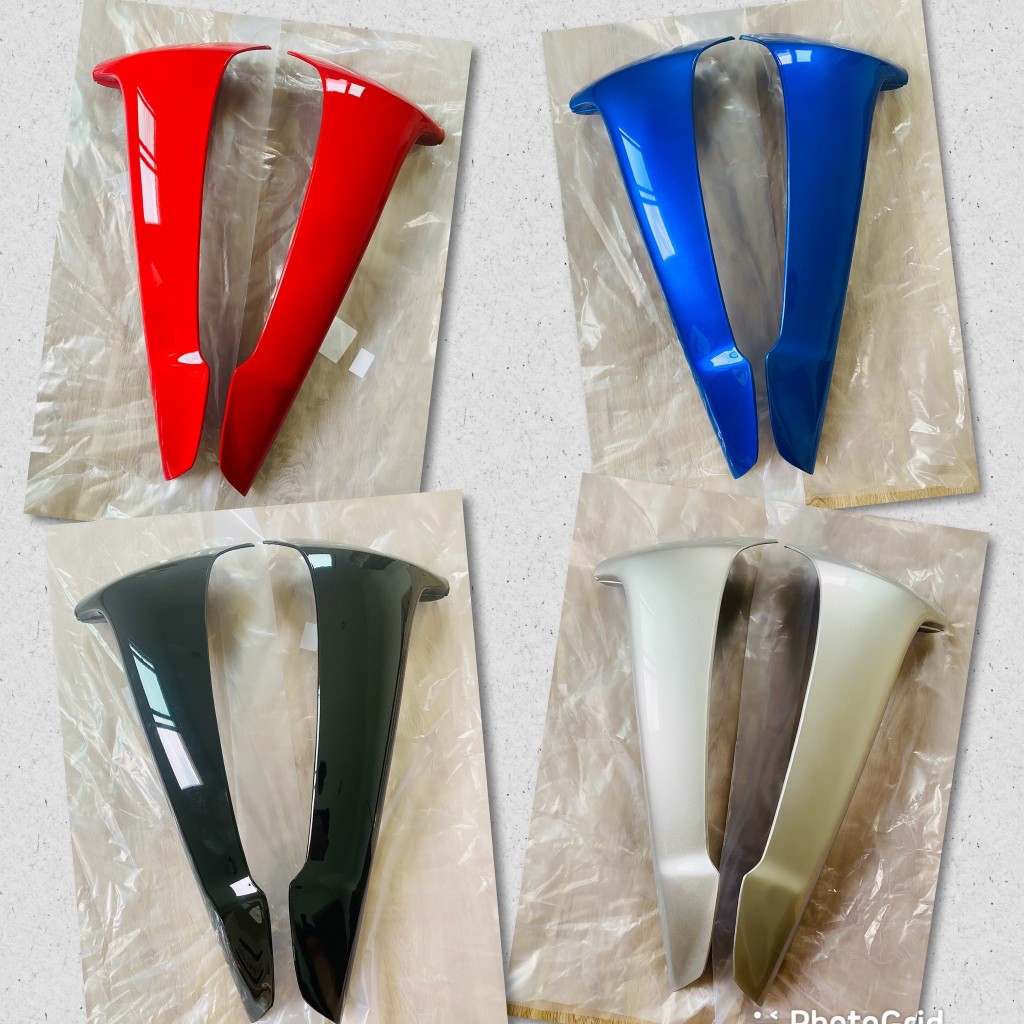 บังลมนอก Wave 100S(05) เวฟ 100S(05) (รุ่นมียูบล็อค UBOX / ปี 2005-2008) (ราคาต่อคู่) (มี 4 สี)