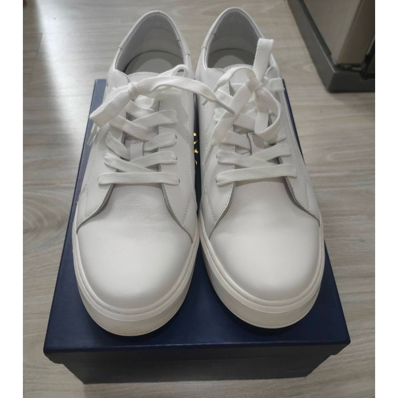 รองเท้า chuniverse มือสอง รุ่น Cotton White Sneakers Size 43 สูง 6 cm