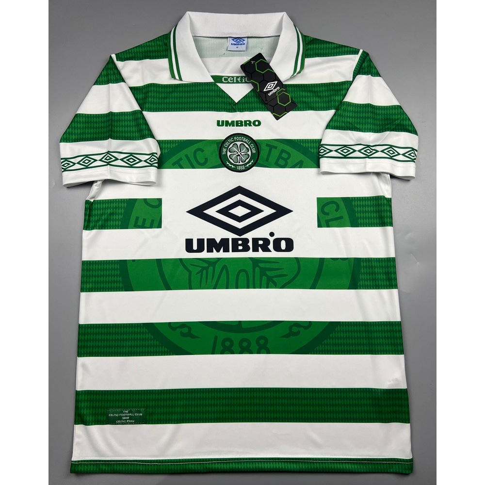 เสื้อบอล ย้อนยุค เซลติค 1998 เหย้า Retro Celtic Home เรโทร คลาสสิค 1998-99