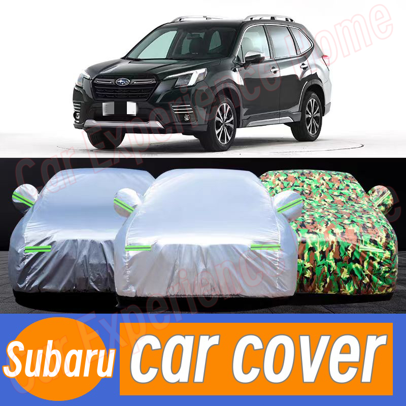 ผ้าคลุมรถ Subaru XV Forester lmpreza BRZ outback กันรังสี UV กันฝน กันน้ำ ผ้าคลุมรถยนต์ ผ้าคลุมรถกระ