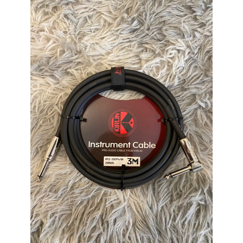 สายแจ็คกีต้าร์ เบส KIRLIN รุ่น IPCC | ยาว 3M / 6M | ของแท้ เสียงชัด ไม่จี่ | ทดสอบก่อนส่ง - รูปที่ 2