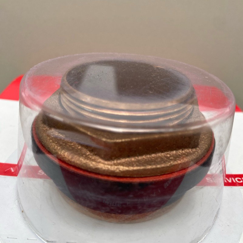 TOP STORE ข้อต่อทองเหลืองน้ำเข้าโถสุขภัณฑ์ GS 18357 กะรัต KARAT