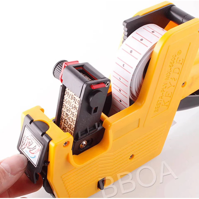 หมึกเครื่องยิงราคา 20mm โมเทค MX-5500 ม้วนหมึก ลูกยางหมึก ลูกกลิ้งหมึก ผ้าหมึก เครื่องตีราคา 20 มม. 1 ชิ้น