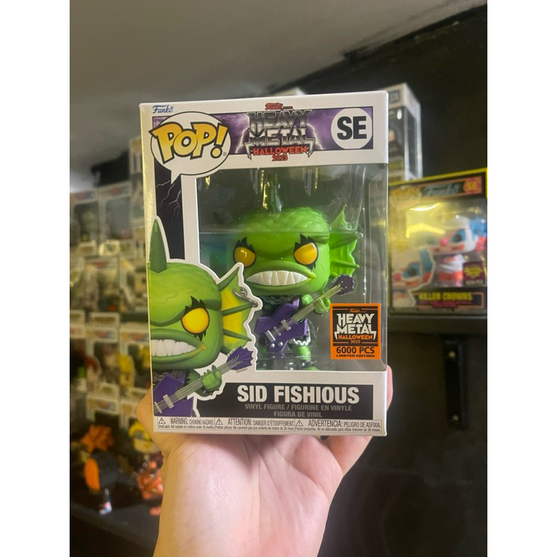 Funko Pop : Sid Fishious (หายาก) horror halloween limited edition 2023