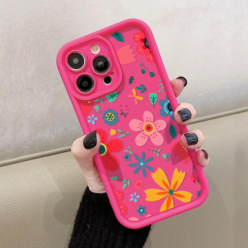 อัพเกรดเคสโทรศัพท์ซิลิโคน for iPhone 15 11 XR 7 8 Plus XS Max 14 15 Pro Max 13 12 Pro Max SE ฝาครอบโทรศัพท์ทาสีหรูหรา