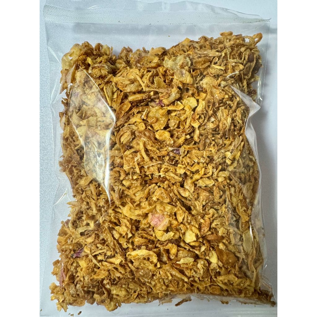 หอมเจียว ทอดกรอบ อร่อยสดใหม่ 200 กรัม Crispy Fried Onions