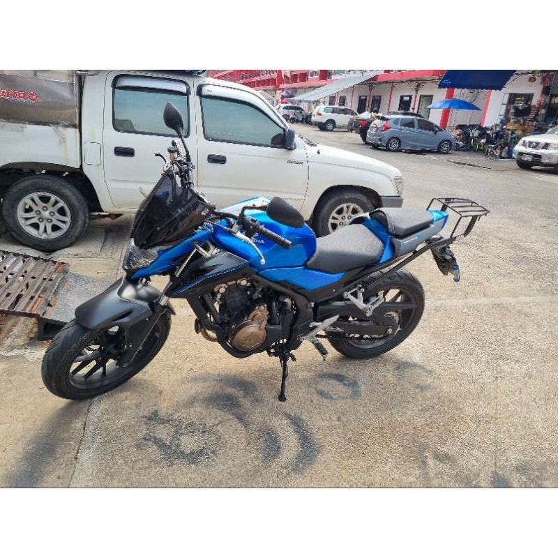 Rear Rack แร็คหลัง แร็คท้าย ตะแกรงท้าย ตะแกรงหลัง SSS CB500F CBR500R 2016-2018 เหล็กหนา แข็งแรง